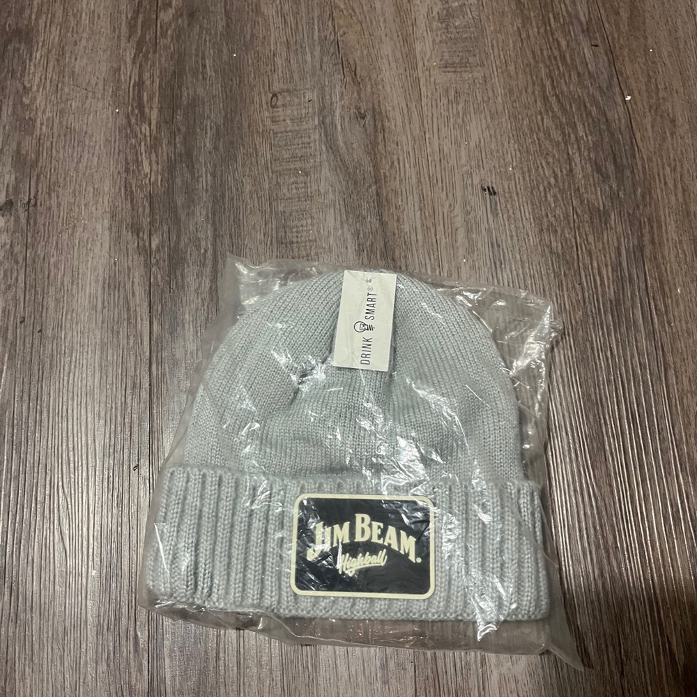 Jim Beam Gray‎ Knit Beanie